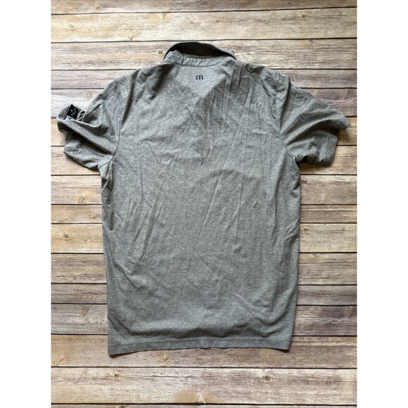 Travis Mathew Golf Polo Shirt Mens Size Large Gray Callaway Masters - Picture 8 of 9